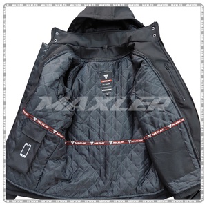 Veste de moto softshell imperméable décontractée pour les motards urbains et les exportateurs en gros - Product Image 6