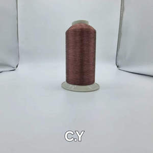 Hilo de Bordado Metálico de Nylon Zari SHREE VIDHATA 110D 3800m CY para Tejido Industrial de Alta Resistencia a la Tracción - Product Image 1