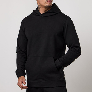 High Quality 240gsm Heavyweight Pullover Hoodie Fleece Pocket Drop Shoulder No <b>Strings</b> Oversized Men Autumn <b>Hoodies</b> - Product Image 1