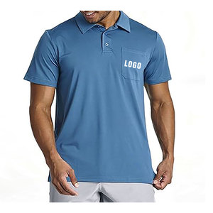 Chemises de golf de haute qualité fabriquées au Pakistan, service OEM, manches longues, motif uni, tissu personnalisé imprimé pour l'été - Product Image 2