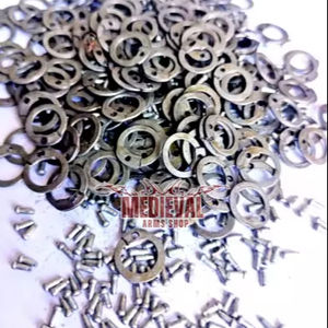 Anillos Redondos Remachados de Acero Suave de Alta Calidad para Hacer Cota de Malla, Armaduras Medievales, Manualidades Metálicas Hechas a Mano, Suministros de Artesanía, Tamaño Personalizado - Product Image 5