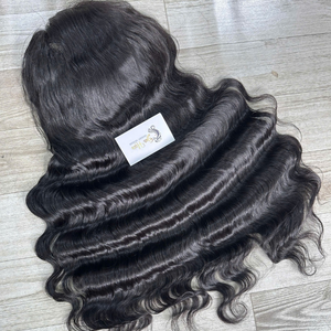 วิกผม100% หนา13X6ทำจากผมมนุษย์สีคลื่นธรรมชาติทำจากลูกไม้ด้านหน้าสินค้ายอดนิยมจากเวียดนาม - Product Image 1