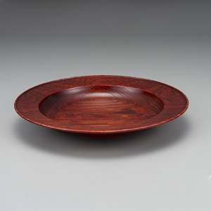 Assiette de service en bois artisanale de qualité supérieure avec finition en bois naturel – Assiette en bois multi-usages pour collations, fruits, apéritifs - Product Image 6