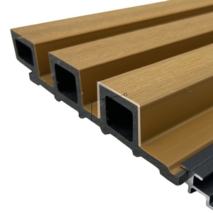 Thiết kế hiện đại WPC Composite Tấm tường trong nhà và ngoài trời chống cháy bên ngoài tấm Tường trực tiếp nhà sản xuất bán hàng - Product Image 2