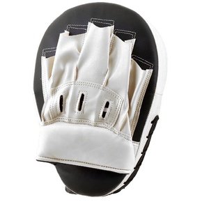 Professional Boxing <b>Focus</b> Mitts Yellow Black Leather PU Durable Training <b>Pads</b> for MMA Muay Thai Kickboxing <b>Focus</b> <b>Pads</b> - Product Image 5