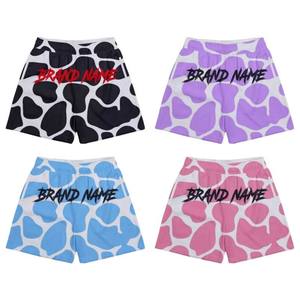 Sublimation Eco-Friendly Casual Quick Dry <b>Men</b> <b>Mesh</b> <b>Shorts</b> Custom High Quality 100% Polyester Drawstring Closure Pattern Logo - Product Image 1