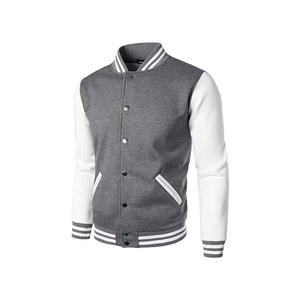 Chaqueta Varsity Premium de Estilo Nuevo para Hombre, Chaqueta de Invierno de Mezcla de Algodón con Logotipo Personalizado, Talla Grande, Venta al por Mayor, Deportes al Aire Libre - Product Image 3