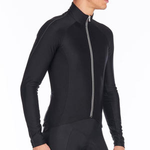 Jersey de Ciclismo Personalizado Unisex, Transpirable, Tallas Grandes, Servicio OEM, Impresión por Transferencia de Calor, Manga Tres Cuartos - Product Image 5