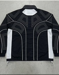 Conjunto Corto Cortavientos para Hombre / Chaqueta de Hombre con Media Cremallera y Cintura Ajustable para Verano, Ajuste Regular, Conjunto Cortavientos - Product Image 5