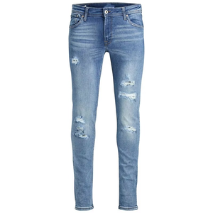 Top Design <b>Men's</b> Jeans Pants <b>Men</b> Straight Jeans Stylish Denim Jeans <b>Men</b> Street Wear Breathable Washed Slim Fit <b>Stretch</b> Pants - Product Image 1
