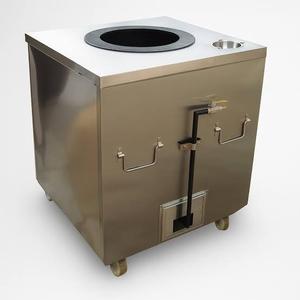 Horno Tandoor KingFlame Ecológico y Moderno de Acero Inoxidable Grado 304, a Gas/Eléctrico, con Niveles de Potencia Ajustables y Fácil Limpieza - Product Image 5