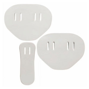 Low-Profile Slotted Design Lightweight Vinyl Foam 3-Piece High-Performance Adult Football Protective <b>Hip</b> and Tail Pad Set - Product Image 1