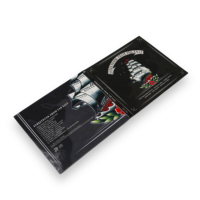 Empaque Personalizado para Álbumes de CD-R con Impresión a Todo Color y Material de Cartón Resistente para Producción Profesional de Discos Musicales