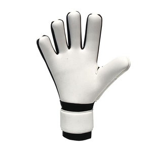 Guantes de Portero de Fútbol Blancos de Cuero PU Antideslizantes Transpirables con Protección para los Dedos Correa de Muñeca Ajustable Equipo Deportivo Unisex - Product Image 2