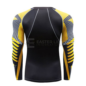 Créez votre propre tenue d'entraînement personnalisée : Rash Guard pour hommes, Rash Guard à marque privée pour hommes - Product Image 3