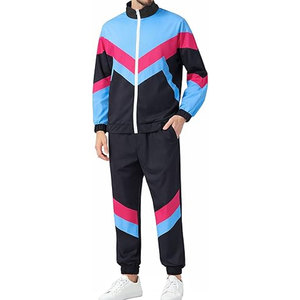 Conjunto Deportivo para Hombre, Estilo Retro, Chaqueta y Pantalones, Disfraz de Halloween, Ropa Deportiva Casual, Moda Urbana - Product Image 1