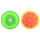 Sottobicchieri promozionali personalizzati a forma di frutta Tokyo vivente - Product Image 1