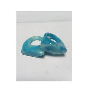European and American Design Retro Irregular Resin Finger <b>Ring</b> Female Round <b>Ring</b> Resin Finger <b>Rings</b> for Parties & Occasions - Product Image 5