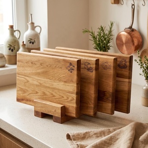 Planche à découper en bois multifonctionnelle pour la préparation des aliments - Product Image 2