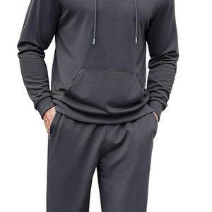 Chándales de Forro Polar con Capucha para Hombre, Tallas Grandes, Elegantes para Invierno, Logotipo Personalizado, Color Personalizable, Ecológicos, Transpirables, para Entrenamiento - Product Image 2