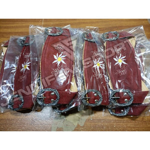 ชุดเลเดอร์โฮเซินหนังวัวแท้สีชมพูสไตล์บาวาเรียนสำหรับผู้ชาย งานเยอรมันดั้งเดิม ขายดีที่สุดในเทศกาลอ็อกโทเบอร์เฟสต์ 2026 - Product Image 5