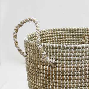 Cesta de Almacenamiento de Seagrass Hecha a Mano en Artex Dong Thap, Vietnam, Caja de Organización de Artesanía Natural para Decoración del Hogar - Product Image 6