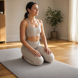 Tapis de yoga pliable 6 mm POE écologique antidérapant 180x60 cm, logo personnalisé, couleur OEM ODM, fabriqué à Taïwan - Product Image 1