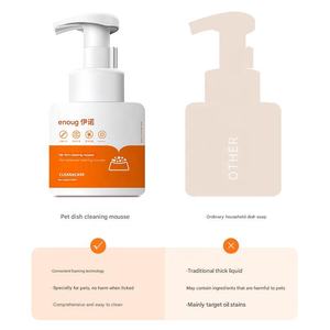 Chien Chat Friendly Non-Toxique SAPPANMUKOROSSI Eau Pet Vaisselle Mousse Toilettage Sûr Rapide Outil Vaisselle Bol Alimentaire Stocké - Product Image 6