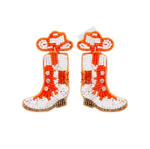 Pendientes colgantes para botas Nueva llegada Cuentas hechas a mano transfronterizas Oro Moda creativa para fiestas Estilo Cristiano - Product Image 1