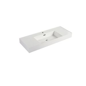 Lavabo in Resina da Bagno 48 Pollici Modello GRB48120MMO - Product Image 5