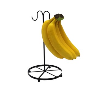 Modern metal banana holder Circle shape hanging <b>fruit</b> stand Kitchen <b>storage</b> solution Banana holder for kitchen - Product Image 3