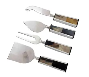 sell 4pcs Cheese Knife Tool Set Unique Stainless Steel Cheese Knife Set stainless steel high quality flatware cutlery