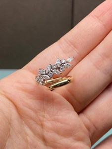 Anillo de Diamantes Cultivados en Laboratorio de 2.00 TCW - Anillo Envolvente con Corte Marquise y Redondo, Joyería Fina - Product Image 6