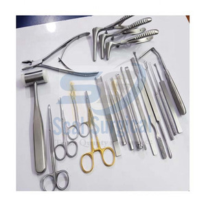 ชุดเครื่องมือผ่าตัดเสริมจมูกระดับพรีเมียม สำหรับศัลยกรรมตกแต่งจมูก - Product Image 5