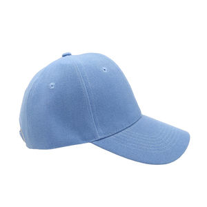 Casquettes de baseball personnalisées avec logo, 5 ou 6 panneaux, bleu marine et rose - Product Image 3