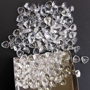 Topacio Blanco Natural de 5.5MM con Corte Trillón, Gema Suelta de la Mejor Calidad para la Fabricación de Joyas - Product Image 5