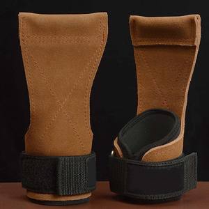 Poignées de musculation robustes, alternative aux crochets de powerlifting pour soulevés de terre, avec support de poignet rembourré en néoprène pour la musculation - Product Image 1