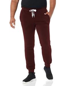 Pantalones de hombre de alta calidad 100% algodón, pantalones jogger de color sólido, pantalones jogger de algodón grueso con forro polar, pantalones jogger personalizados, pantalones de hombre lavados. - Product Image 2