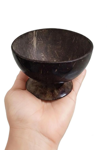 FAIZA CRAFT Bol en noix de coco poli de luxe moderne, fait main, écologique, vente en gros pour hôtels, cafés, restaurants, distribution au détail - Product Image 3