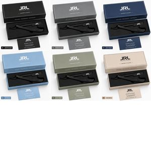 Tijeras de Adelgazamiento de Acero Inoxidable Magnéticas Negras JRL de Lujo con Borde Recto, Mango Corto para Diestros, Hoja Afilada para Uso Profesional de Barbero - Product Image 6