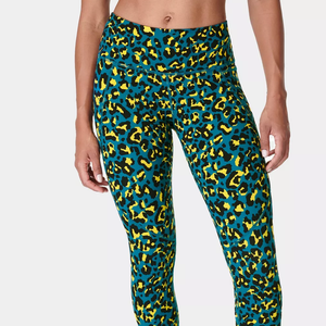 Leggings de sublimación de alto valor para mujer al por mayor, sin costuras, efecto push-up, fruncidos, para gimnasio, fitness, entrenamiento, cintura alta, control de abdomen - Product Image 3