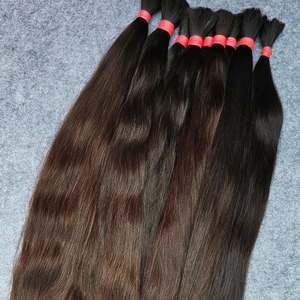 Extensiones de Cabello Virgen Indio Remy de Donante Único, Calidad Premium con Cutícula Alineada, 100 Gramos - Product Image 2