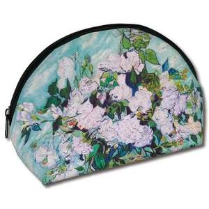 AU-00801 borse e custodie per cosmetici Multi-marsupio Van Gogh "rose bianche" - Product Image 1