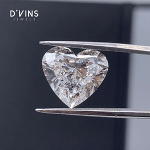 Diamant de laboratoire D'vins Jewels en gros, certifié IGI, couleur D, 5,23 carats, pureté E VS1, taille cœur, pour la fabrication de bijoux - Product Image 3