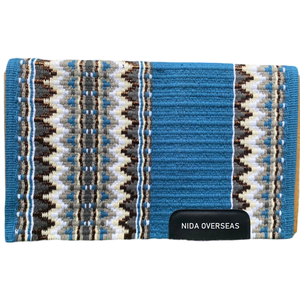 Sous-couche de selle western en laine 100% nouvelle-zélandaise, tissée à la main en laine mérinos, pour ranch et concours, couverture et équipement pour chevaux, vente en gros - Product Image 5