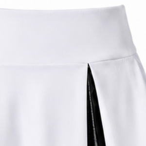 <b>Black</b> Panel Cheerleading <b>Skirt</b> <b>Pleated</b> Athletic Performance Uniform Bottom Sports Team Training Competition Apparel for Cheer - Product Image 4