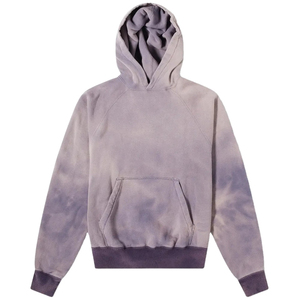 <b>Style</b> Oversized 100% Cotton Cropped Sun Faded Hoodie for Men Rainbow <b>Spray</b> High Quality Custom Men's Hoodies Manufacturer Street - Product Image 6