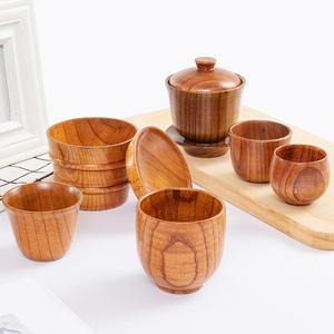 Wooden Cup Handmade Natural Wooden Tea Drinking Cup For Beer and Coffee and Milk Container Manufactured by M.I.G. EXPORTS 2026. - Product Image 4