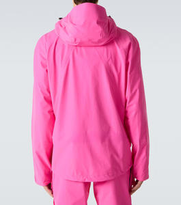 Pink Nylon Windbreaker <b>Set</b> Custom Wholesale Factory Supplier US Casual Fall Street Style Jacket Pants Matching Outfit Collection - Product Image 4