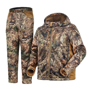 Combinaison de chasse respirante en toile imprimée Realtree Hiver 2026 pour sports de plein air, ventilation, sécurité forestière, ignifuge - Product Image 1